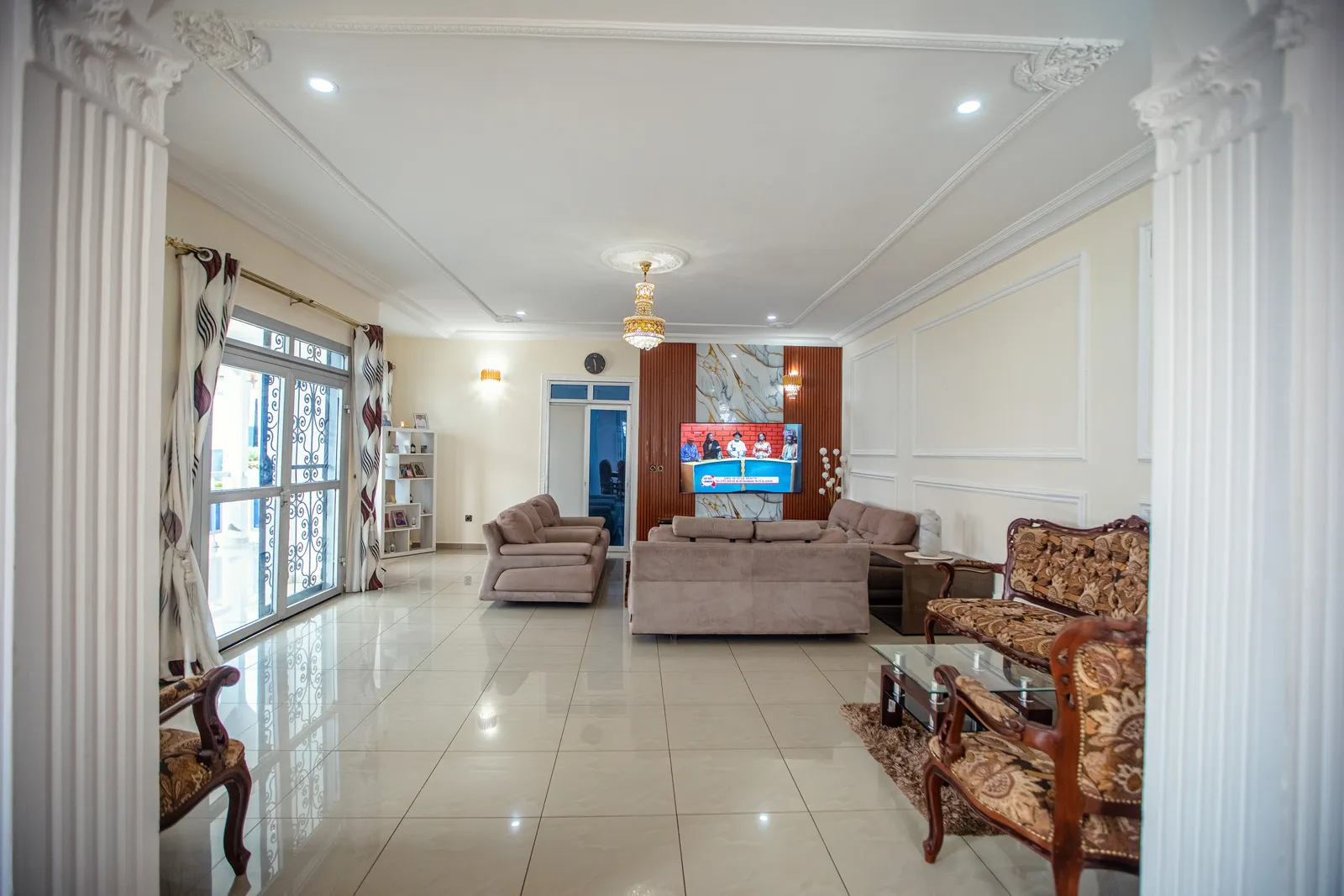Villa de nuit réalisation SOCAGI